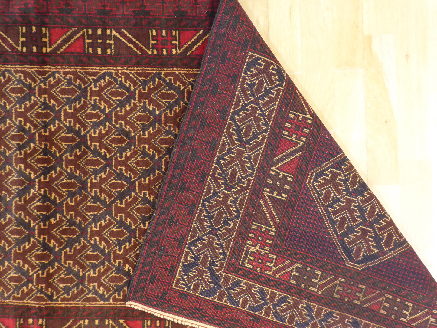 Fine Bedetæppe Afghan 142x80 cm