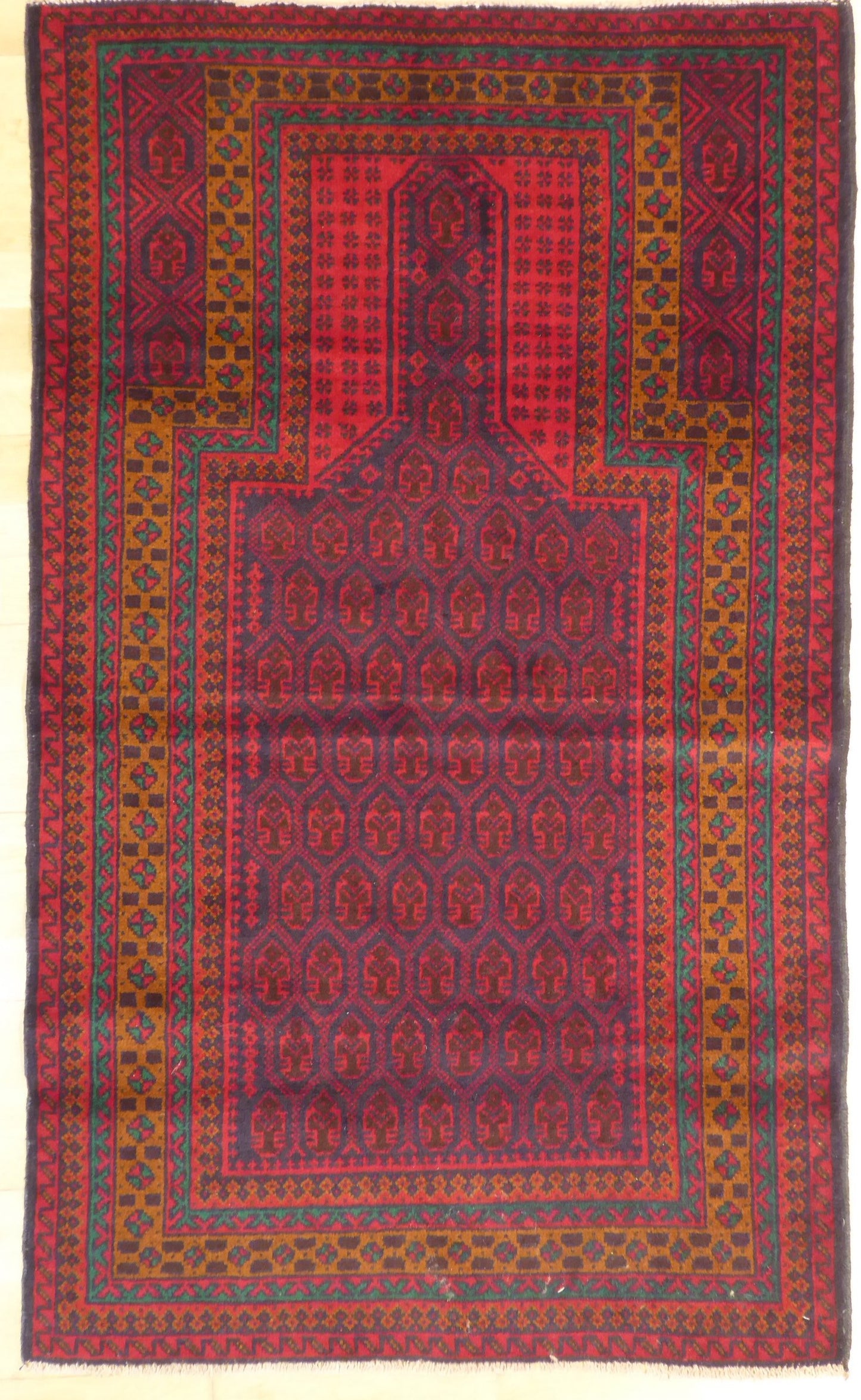 Bedetæppe Afghan 140x80 cm