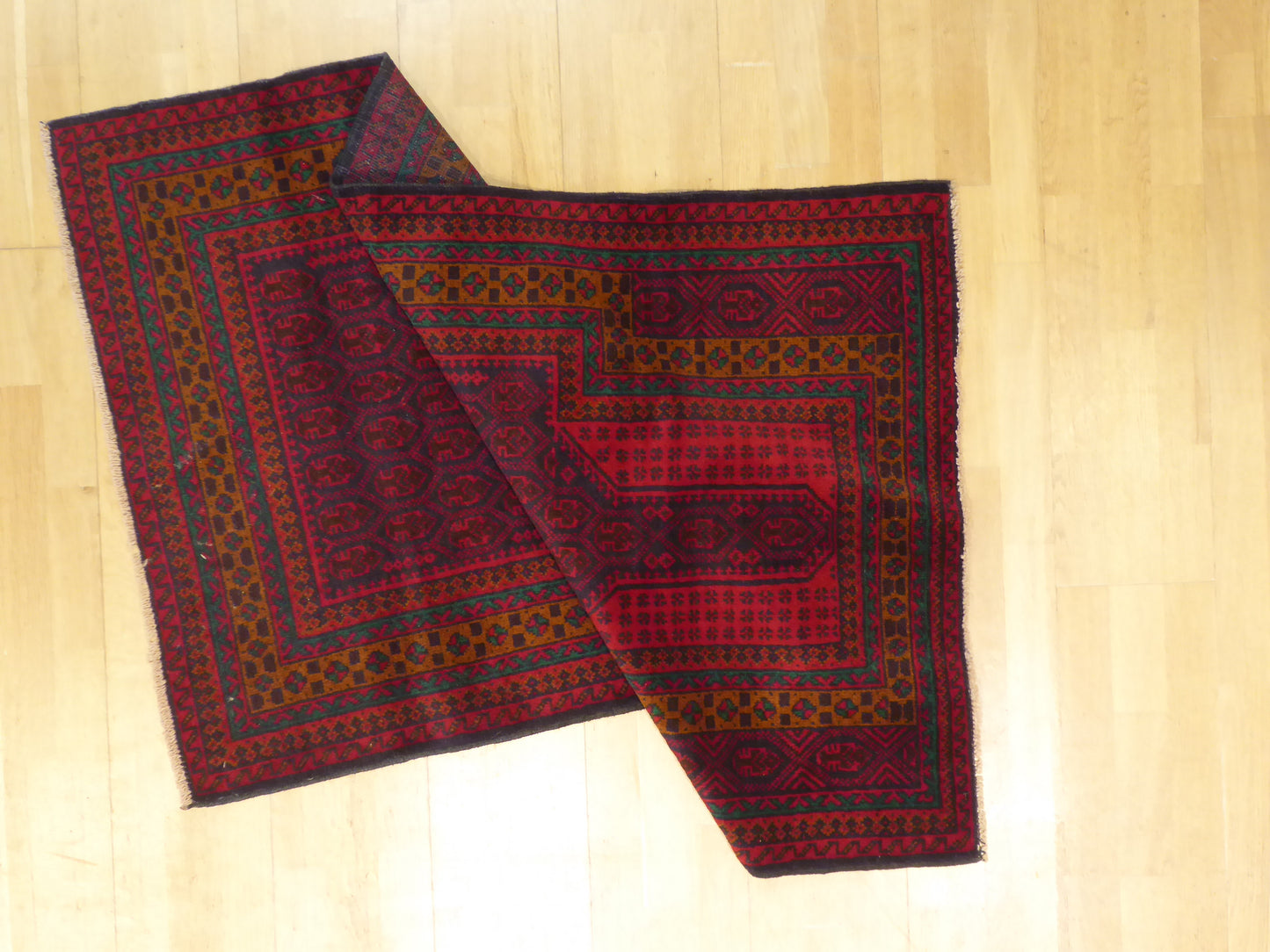 Bedetæppe Afghan 140x80 cm