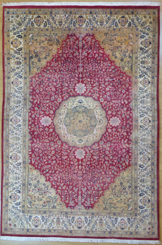 Vintage Silke Livets Træ 245x170 cm