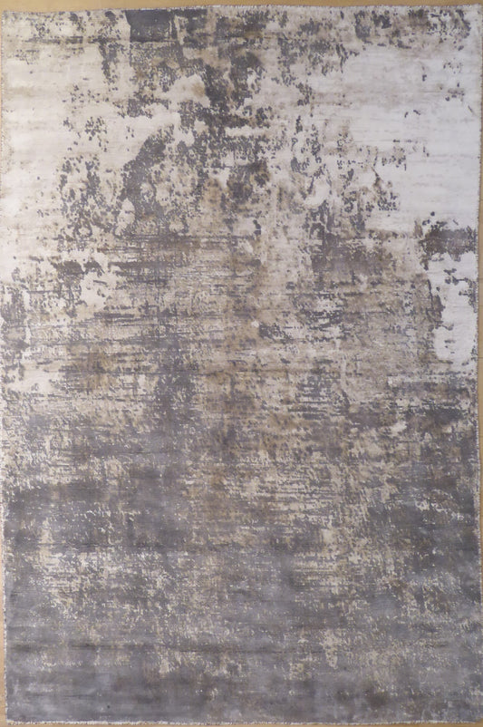 Abstract Vegan Silk 180x120 cm