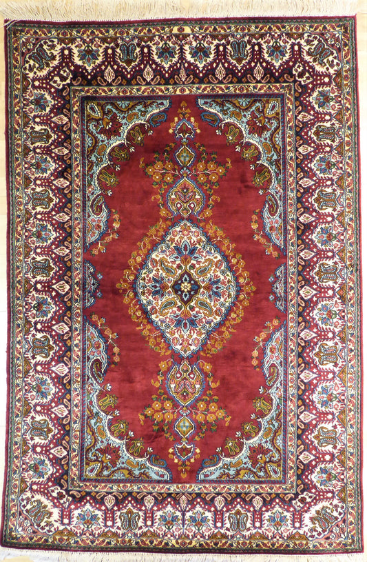 Persisk silke tæppe 180x123 cm