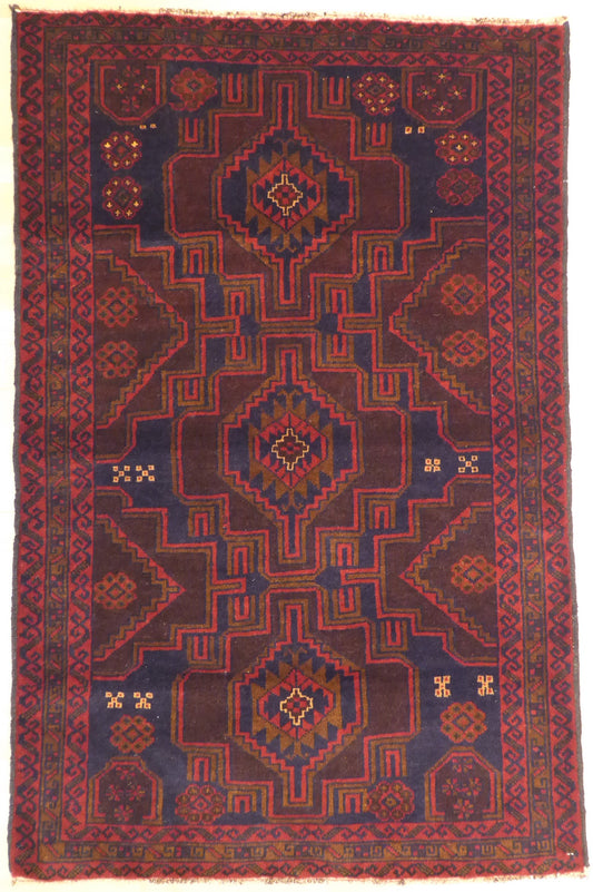 Copy of Belutch Afghan 144x85 cm